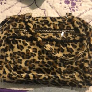 Lux De Ville leopard purse